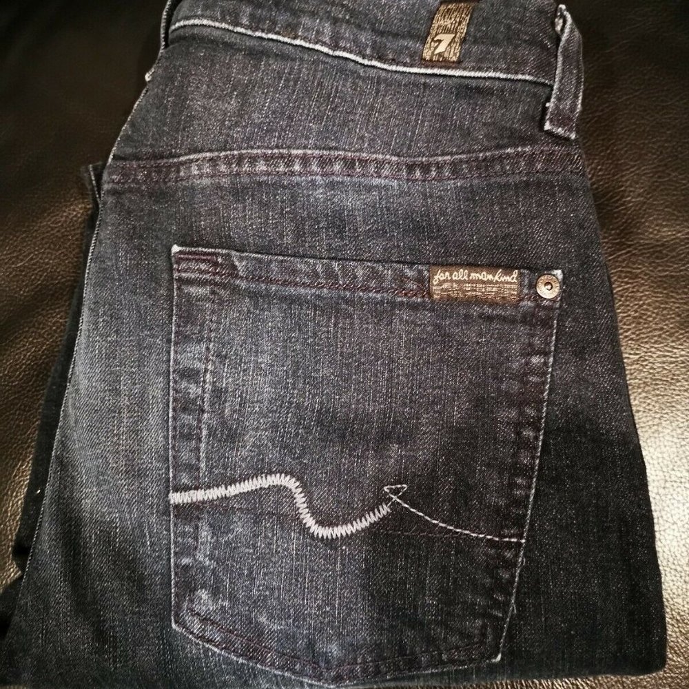 7 FOR ALL MANKIND Slimmy Straight Jeans 28x29 new